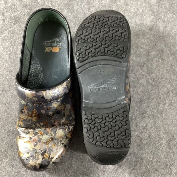 Dansko Pro XP 2.0 Shattered Patent Leather Comfort Clog Women’s Size 39 8.5/9 - Picture 11 of 12